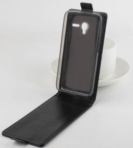 Чехол кожаный Alcatel One Touch Pixi 3 (4,5“)