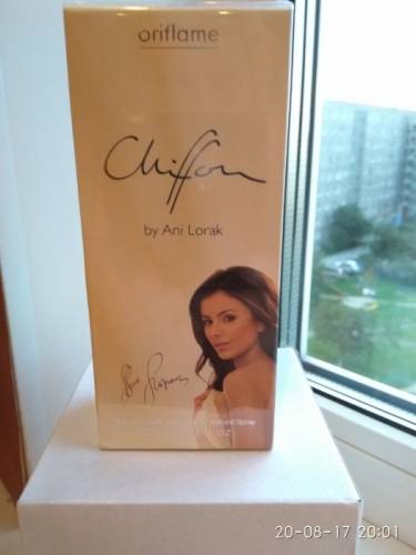 Chiffon by Ani Lorak. Продам новую в упаковке женскую туалетную воду со скидкой 