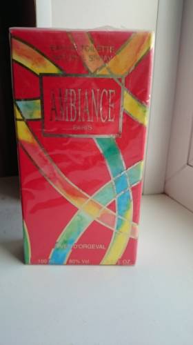 Продам в упаковке туалетную воду “Ambiance“, Париж - Франция 