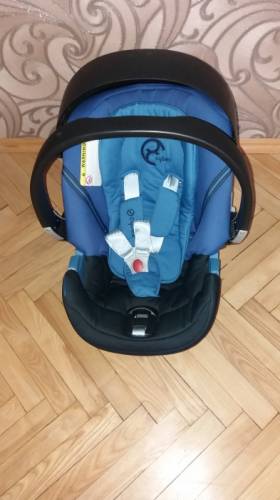 Детское автомобильное кресло (Автолюлька) CYBEX Aton 2(синий)