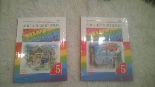 Учебник по английскому языку “Rainbow English“ в двух частях 5 класс