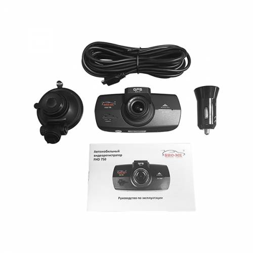 Автомобильный видеорегистратор sho-me fhd 750