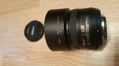 Продам объектив Nikkor 50 1,4. Практически новый
