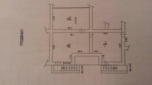Продаю подвал в многоэтажке