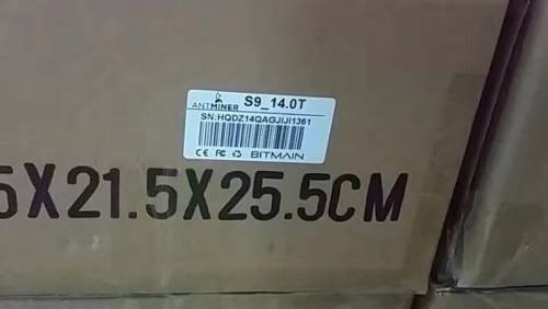 Antminer S9 14Th/s Асик Антимайнер