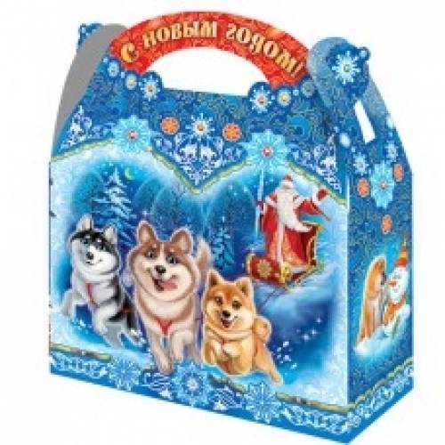 совместная закупка коробок для конфет с символом 2018г