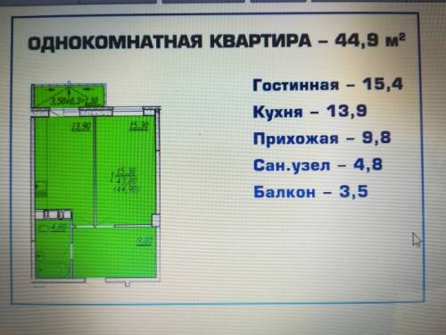 Продам в центре 1 кв