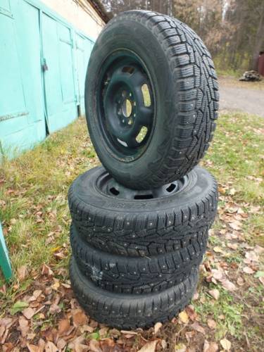 Зимние шины Cordiant Snow Cross 175/70 R13 82T Б/У 4 шт