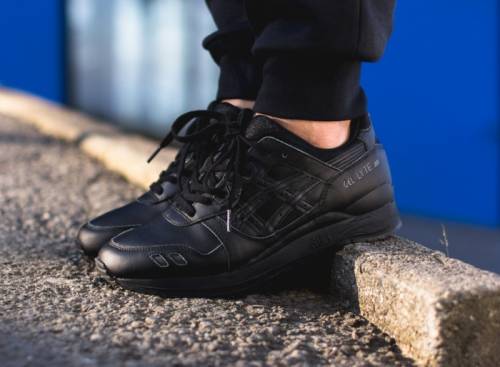Asics gel lyte 3  черные