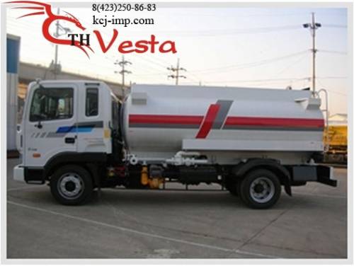 Бензовоз 8’000 л. на базе грузовика Hyundai HD120