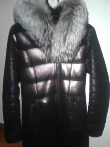 Продам дбленку. Мех чернобурка.