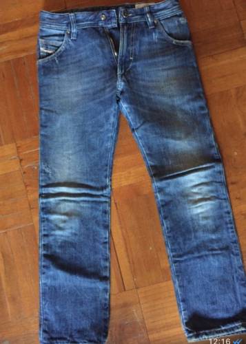 Джинсы diesel утепленные