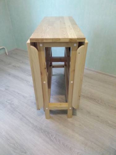 стол книжка из массива