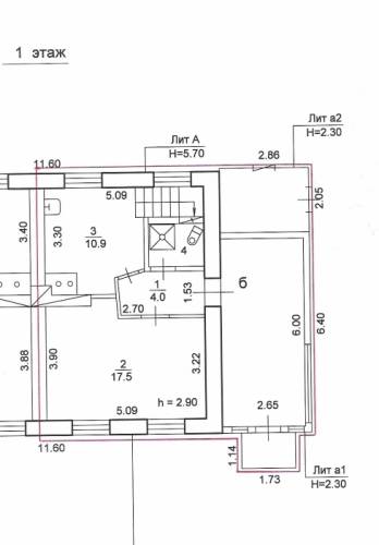 Продается кирпичный дом 49 м2