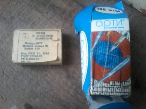 иголки для швейных машин