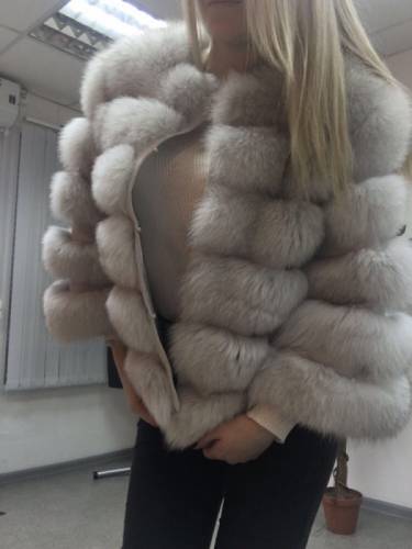 Шубка из песца 
