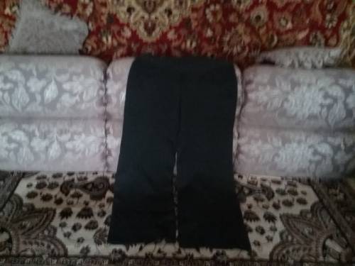 брюки из драпа