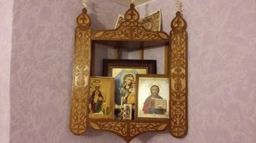 иконостас, полка для икон!