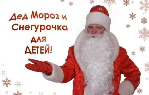 Дед Мороз и Снегурочка на дом!