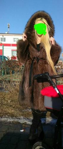 Продам шубку из енота
