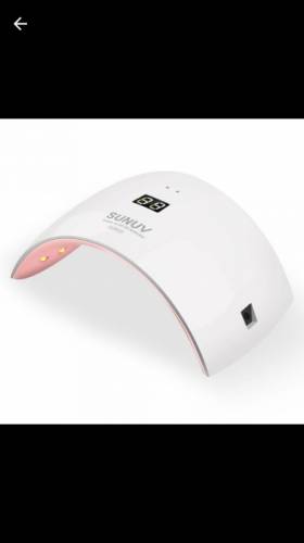 Лампа SUNuv 24w led с таймером и с таймером и экраном .
