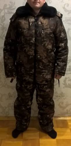 рыбацки костюм зимни новый 