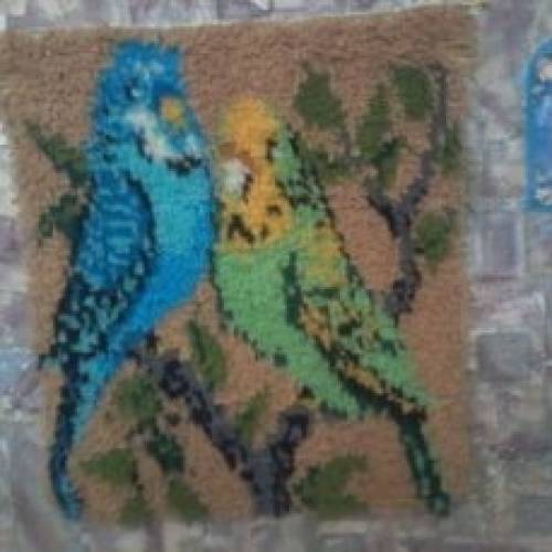 Вязаные игрушки и картины