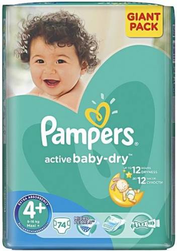 Pampers Active Baby Dry 4 