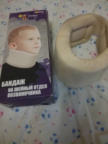 Бандаж для шеи на ребенка