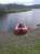 продам лодку пеликан 270 RIVER черный /красный
