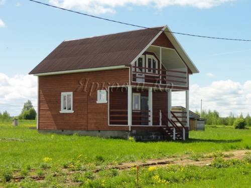Новый теплый дом с верандой и эркером, у озера Плещеево, по гарантии