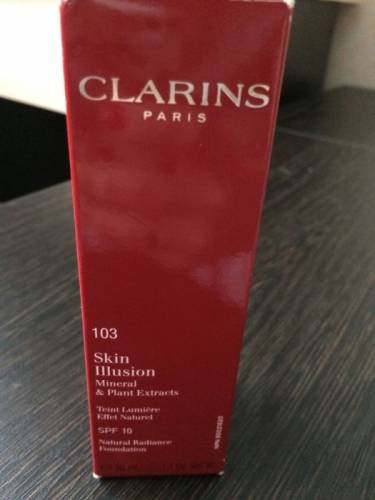 Тональный крем clarins skin illusion 103