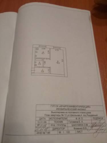 Срочно. Продам однокомнатную квартиру. Собственник. 