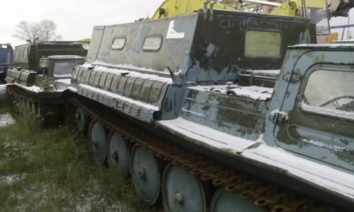 Гусеничный тягач ГАЗ-34037, 2001год