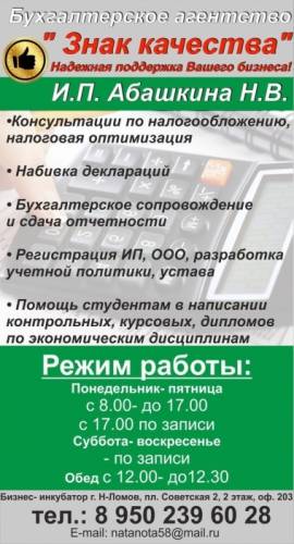 Набивка деклараций 3 -НДФЛ, ведение бухгалтерского и налогового учета