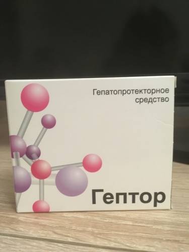 Лекарственное средство гептор