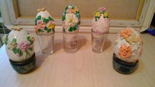 Пасхальные яйца ручной работы
