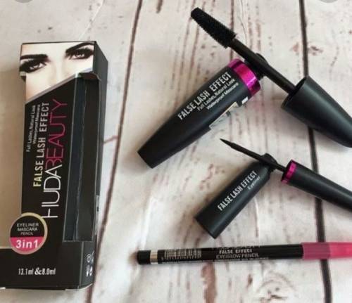 Набор 3 в 1: тушь   подводка   карандаш Hudabeauty