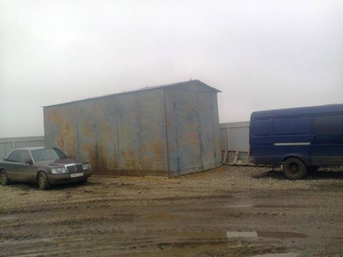 продам металлический гараж разборный