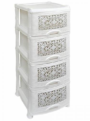 новый  Комод 4 х ярусный Ажур 95х39х47
