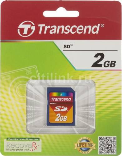 Карта памяти Transcend SD 2 Гб (много в наличии)