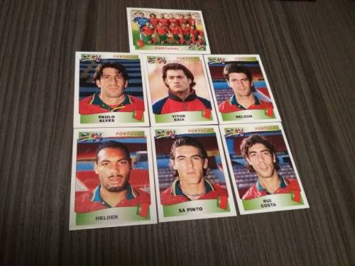 Коллекционные марки-наклейки PANINI. Футболисты 1996 г.