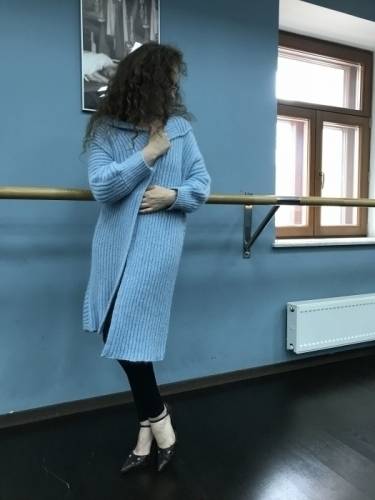 Кардиган. Вязаный. Ручная работа.