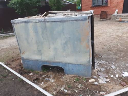 Продам будку от прицепа