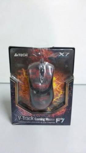 Мыши A4 Tech F7 V-Track Gaming Snake Coating USB