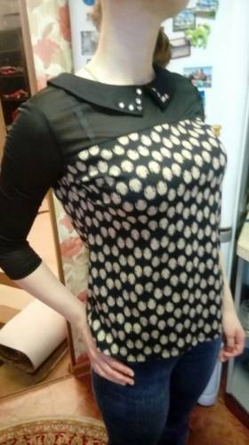 Классическая блузка великолепного качества “CONZEPT CLUB“