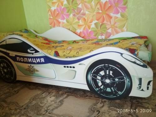 Кровать машинка Полиция
