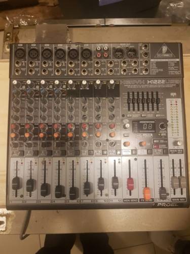 Продаю микшерный пульт Behringer xenyx x 1222 usb