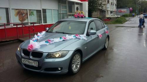 Свадебное украшеие на машину