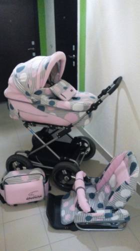 Коляска 2 в 1 Riko Ballerina. В хорошем состоянии.